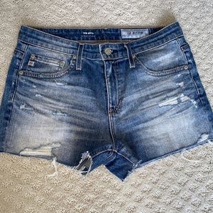 AG The Bryn Ex-Boyfriend Cut Off Jean Shorts 25R